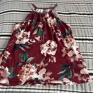 Stitch Fix Floral halter tank top